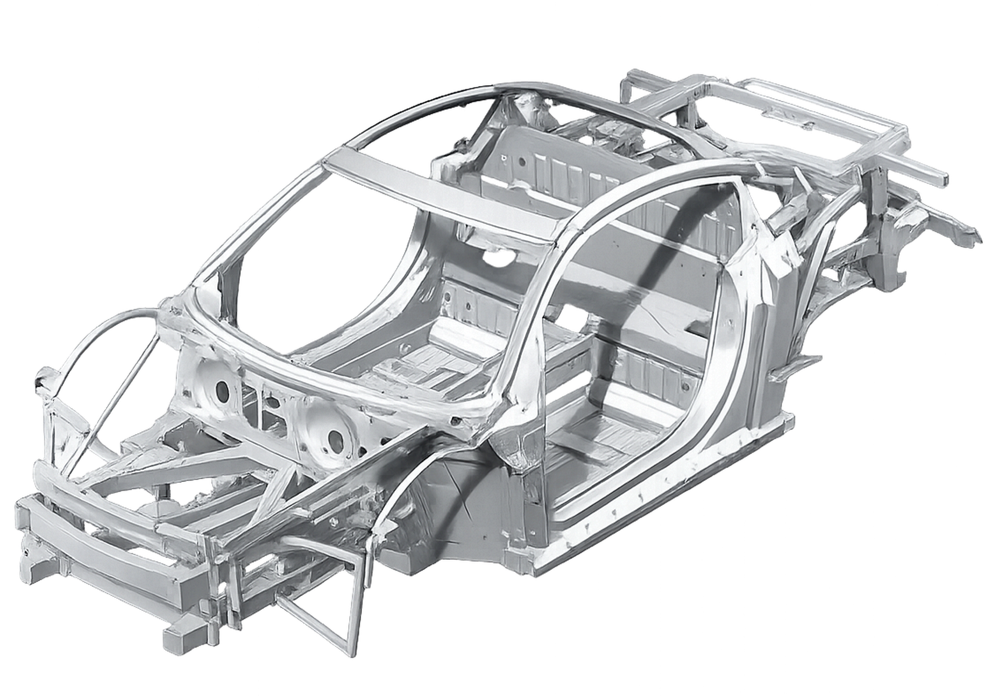 Electric vehicle structural frame assembly